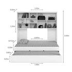 Jogo De Quarto Infantil Chiara Módulo Aéreo 2 Portas E Bicama