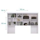 Jogo De Quarto Infantil Chiara Módulo Aéreo 2 Portas E Cama C