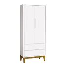 Jogo De Quarto Infantil Classic Guarda Roupa 2 Portas E Cômod