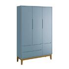 Jogo De Quarto Infantil Classic Guarda Roupa 3 Portas E Cômod