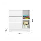 Jogo De Quarto Infantil Completo Nuvem Com Guarda Roupa 4