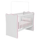 Jogo De Quarto Infantil Doce Sonho Com Cômoda Trocador E Berç