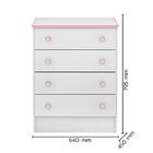 Jogo De Quarto Infantil Doce Sonho Com Guarda Roupa 2 Portas