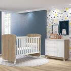 Jogo De Quarto Infantil Doce Sonho Cômoda 1 Porta E Berço Ame