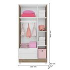 Jogo De Quarto Infantil Doce Sonho Guarda Roupa 3 Portas E Be
