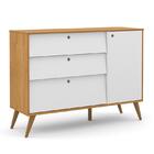 Jogo De Quarto Infantil Gold Cômoda Com Porta E Berço Multifu