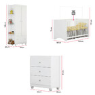 Jogo De Quarto Infantil Gutti 3 Peças Móveis Estrela