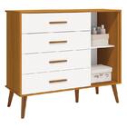 Jogo De Quarto Infantil Isis Cômoda 1 Porta E Berço - Reller