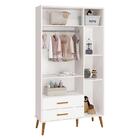 Jogo De Quarto Infantil Isis Guarda Roupa 3 Portas E Cômoda 1