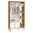 Jogo De Quarto Infantil Isis Guarda Roupa 3 Portas E Cômoda 4