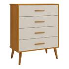 Jogo De Quarto Infantil Isis Guarda Roupa 4 Portas E Cômoda 4