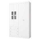 Jogo De Quarto Infantil Joãozinho Com Guarda Roupa E Cômoda -