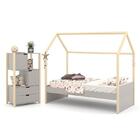 Jogo De Quarto Infantil Kids Liv Com Cama E Armário Organizad