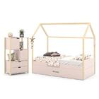 Jogo De Quarto Infantil Kids Liv Com Organizador, Cama E Auxi