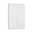 Jogo De Quarto Infantil Louise Completo Com Sapateira Branco