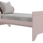 Jogo De Quarto Infantil Maya Rose Guarda-roupa Cômoda Berço