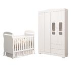 Jogo De Quarto Infantil New Danny Plus Com Guarda Roupa 4 Por