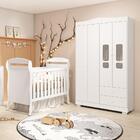 Jogo De Quarto Infantil New Danny Plus Com Guarda Roupa 4 Por