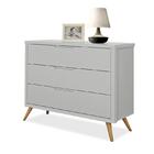 Jogo De Quarto Infantil Old Clean Plus Com Berço E Cômoda 3 G