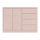 Jogo De Quarto Infantil Pérola Com Guarda Roupa E Cômoda - Ph