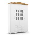 Jogo De Quarto Infantil Provence New Com Guarda Roupa E Berço