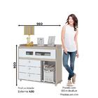 Jogo De Quarto Infantil Pula-pula Com Guarda Roupa E Cômoda -