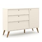 Jogo De Quarto Infantil Retrô Gold Guarda Roupa 4 Portas E Cô