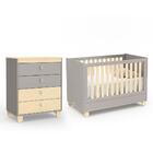 Jogo De Quarto Infantil Rope Cômoda Gaveteiro E Berço - Matic