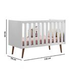 Jogo De Quarto Infantil Roupeiro, Cômoda E Berço Branco