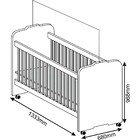 Jogo De Quarto Infantil Ternura 03 Peças Branco Peternella