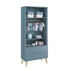 Jogo De Quarto Infantil Theo Guarda Roupa 2 Portas E Cômoda 6