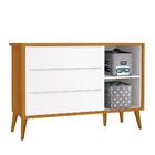 Jogo De Quarto Infantil Theo Retrô Guarda Roupa 3 Portas E Cô