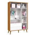 Jogo De Quarto Infantil Theo Retrô Guarda Roupa 3 Portas E Cô