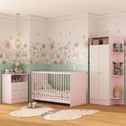 Jogo De Quarto Infantil Trevalla Móveis Pom Pom 3 Peças