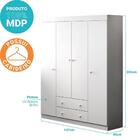 Jogo De Quarto Juvenil Sophie Branco Com Guarda Roupa