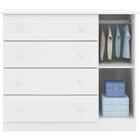 Jogo De Quarto Juvenil Sophie Branco Com Guarda Roupa