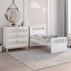 Jogo De Quarto Para Criança Comoda Com Cama Infantil Branco