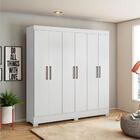 Jogo De Quarto Roupeiro E Comoda Bona Branco