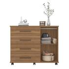 Jogo De Quarto Roupeiro E Comoda Vicente Amendola Off-white