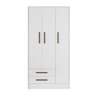 Jogo De Quarto Roupeiro Encanto Berço Baby Branco