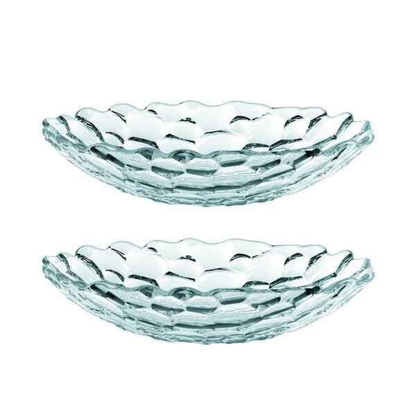 Jogo De Saladeiras De Vidro Nachtman Sphere 25cm 2 Peças