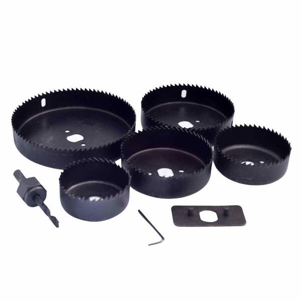 Jogo De Serra Copo Para Madeira Prando 64 A 127mm 8 Peças