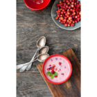 Jogo De Sobremesa Taça Plástico E Inox E Plástico - 8 Peças V