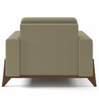 Jogo De Sofá 1 E 3 Lugares Sala De Estar Base Madeira Verônic