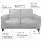 Jogo De Sofá 2 E 3 Lugares Sala De Estar Recepção Russia Cour