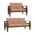 Jogo De Sofá Madeira Maciça 2 E 3 Lugares Liz Multimóveis Cr7