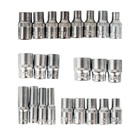 Jogo De Soquete Com 57 Peças Cromo Vanádio