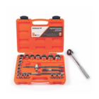 Jogo De Soquete Estriado 1/2' 22 Peças Robust