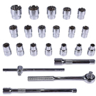 Jogo De Soquetes 1/2" - 8 A 32mm Stanley - 22 Peças - Stmt812