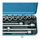 Jogo De Soquetes 22 A 50 Mm Com Catraca Reversível 32emu Gedo